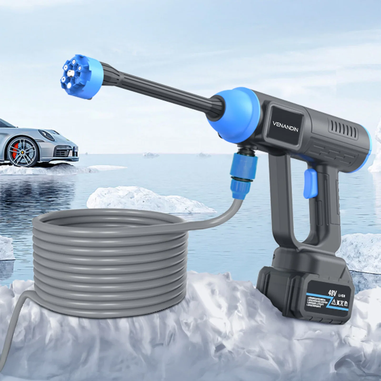 VENANDİN CWWPR-001 WashPro Basınçlı Araç Yıkama Makinesi - Görsel 3