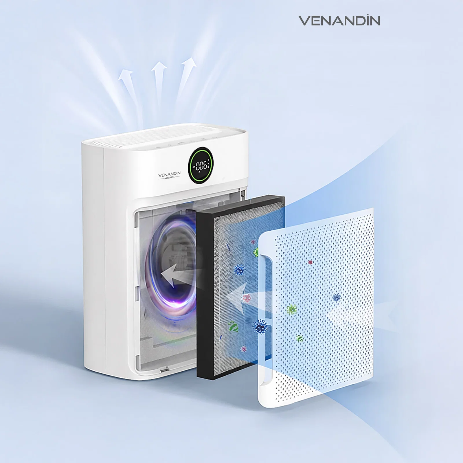 VENANDİN AP300A HAVA TEMİZLEYİCİ - Görsel 4