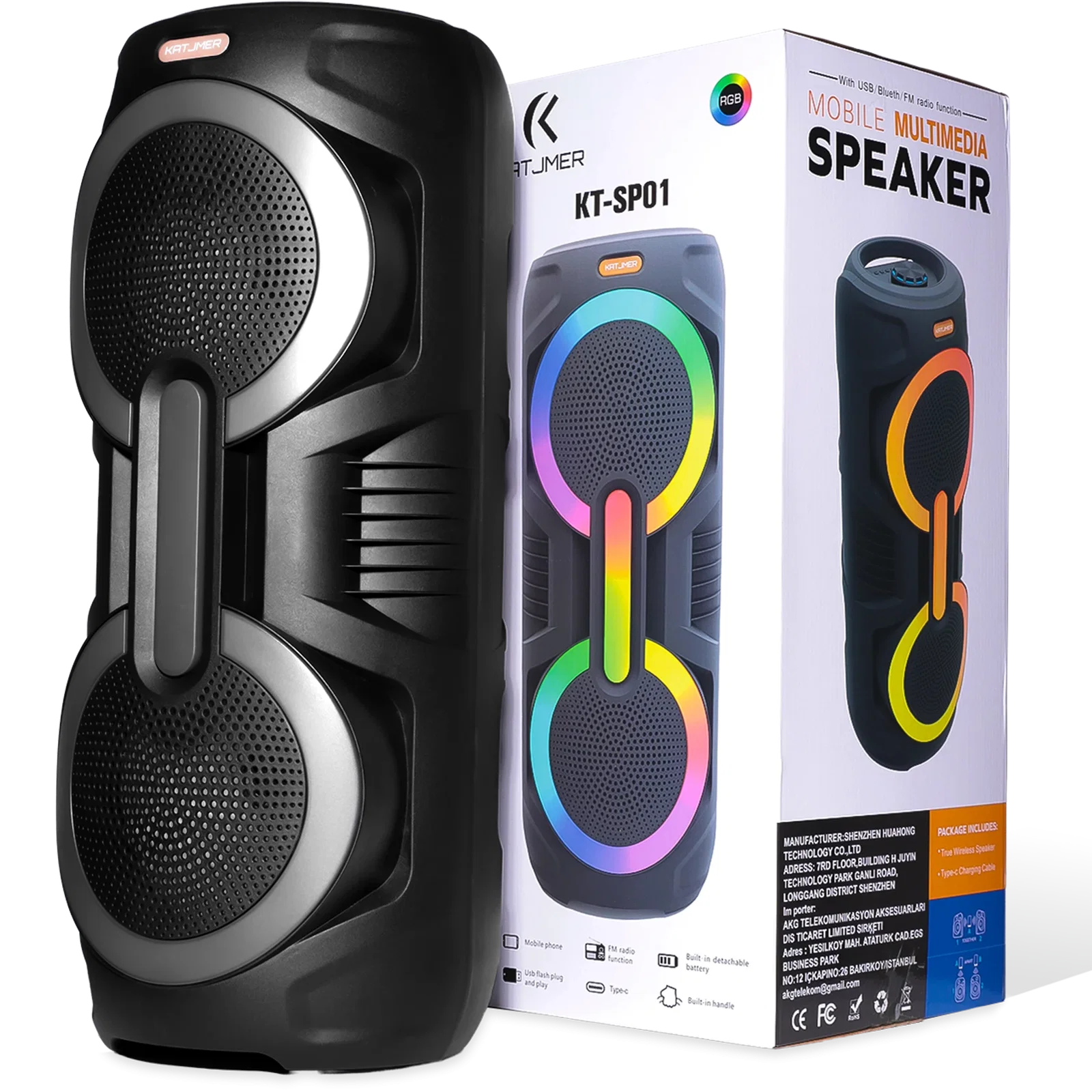 KATJMER KT-SP01 SPEAKER - Görsel 5