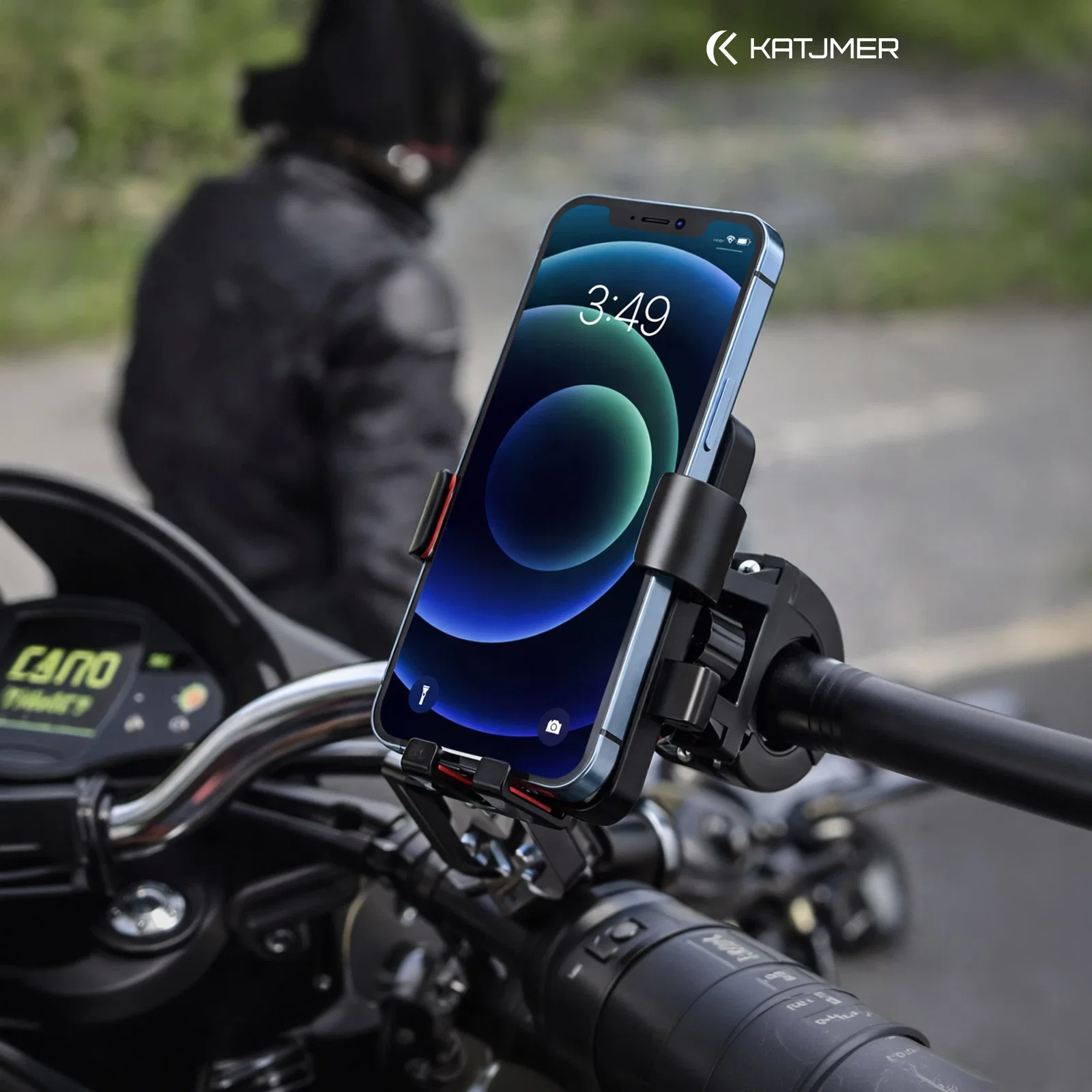 KATJMER NVR-4085 MOTORSİKLET TELEFON TUTUCU - Görsel 4