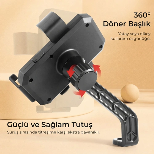 KATJMER NVR-4080 MOTORSİKLET TELEFON TUTUCU - Görsel 3