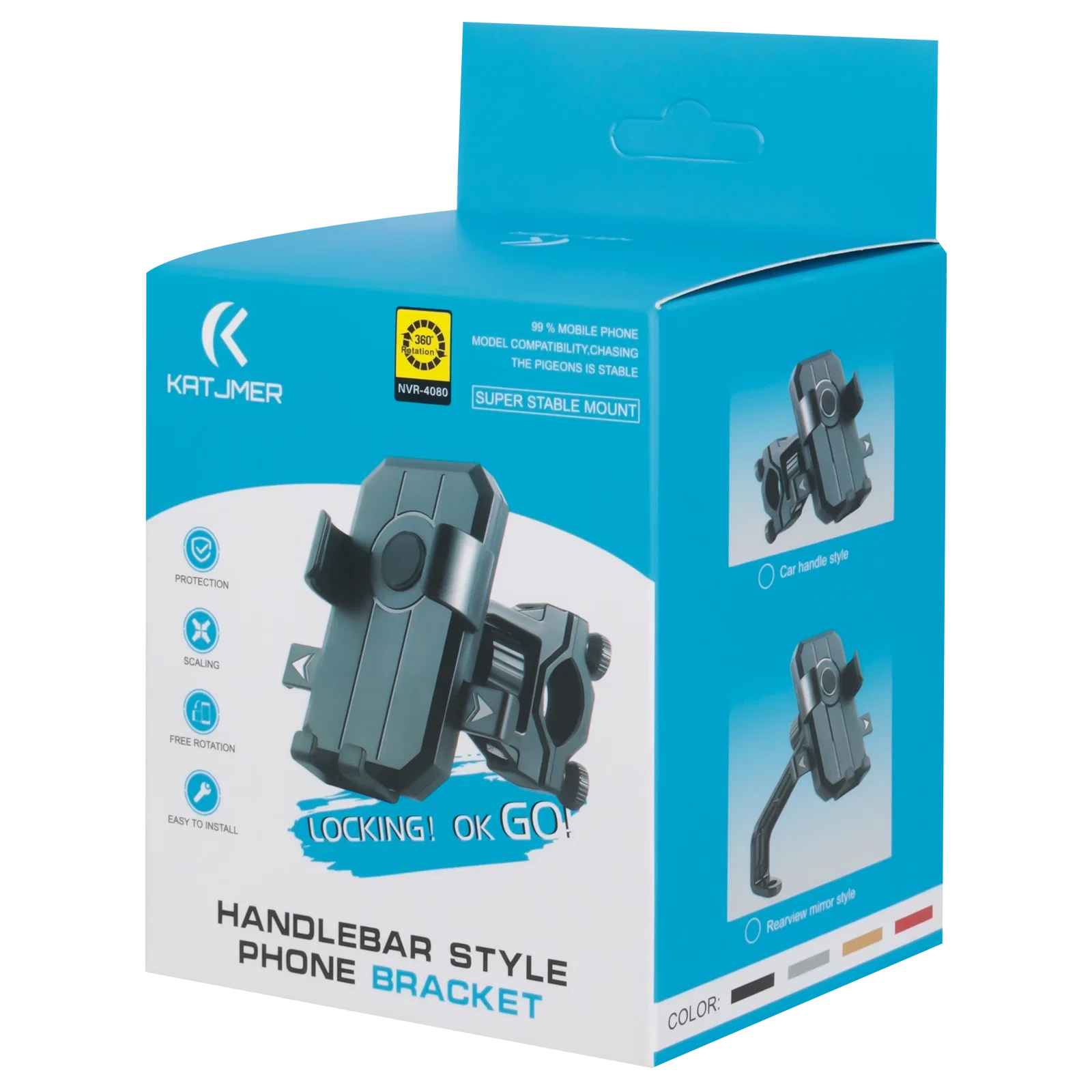 KATJMER NVR-4080 MOTORSİKLET TELEFON TUTUCU - Görsel 5