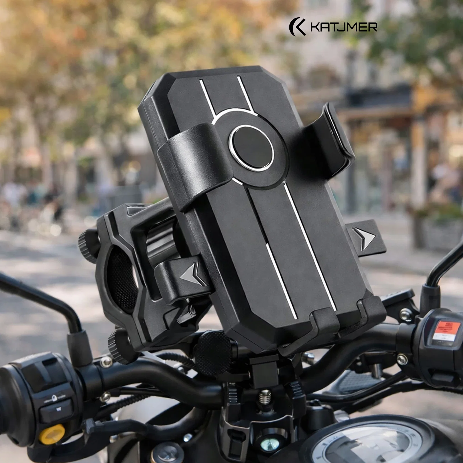 KATJMER NVR-4080 MOTORSİKLET TELEFON TUTUCU - Görsel 4