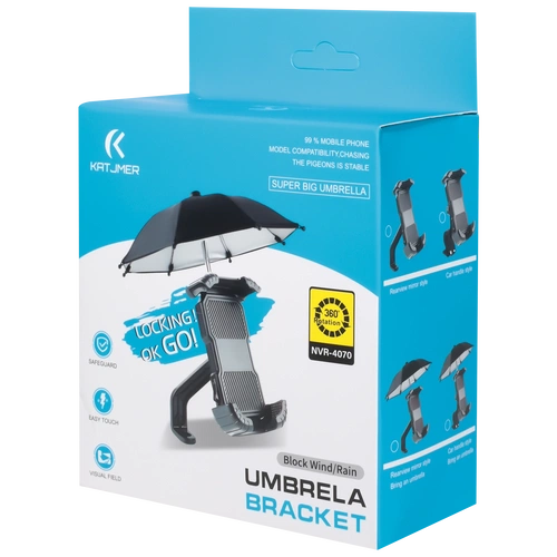 KATJMER NVR-4070 MOTORSİKLET TELEFON TUTUCU - Görsel 4