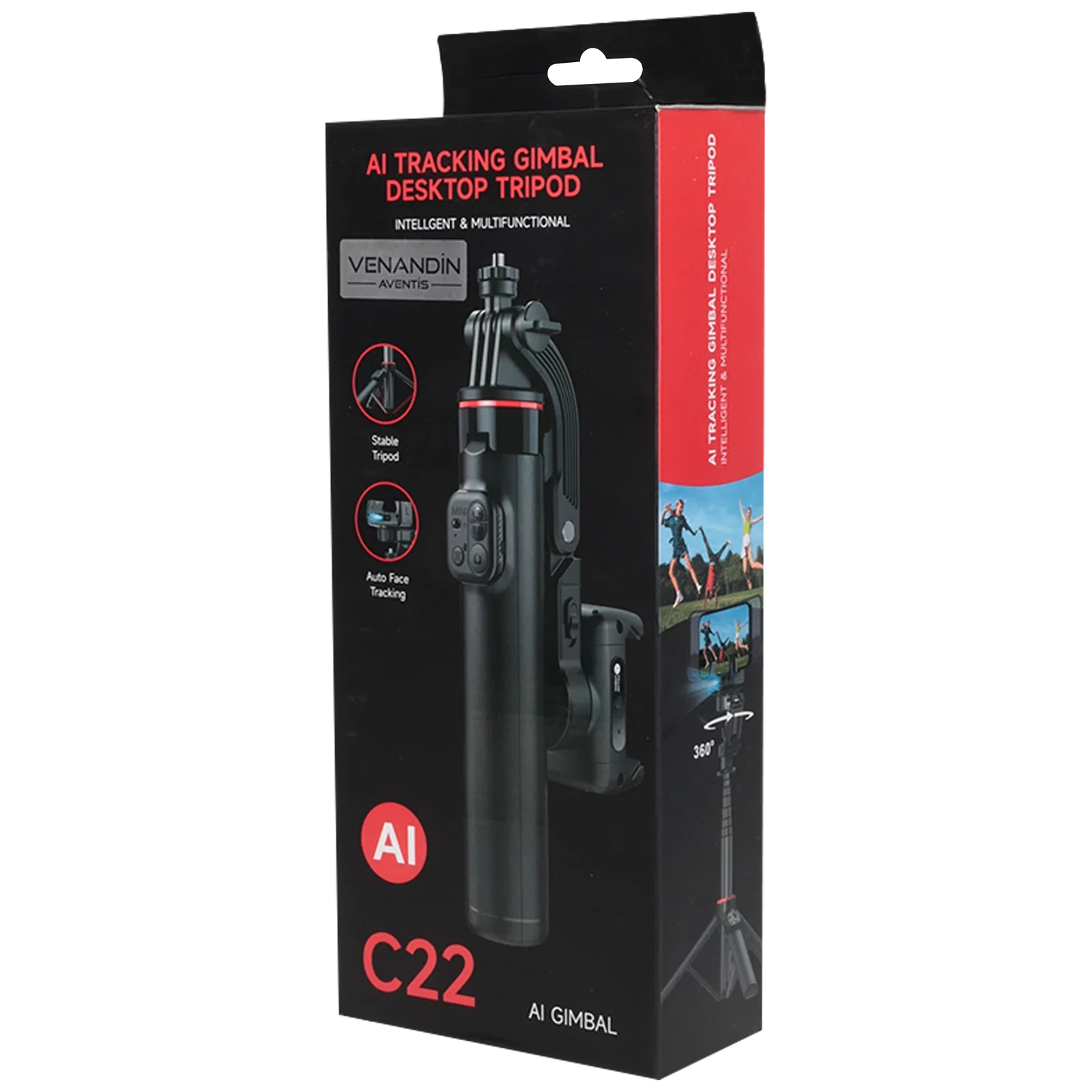 C22 AI GİMBAL TRİPOD - Görsel 4
