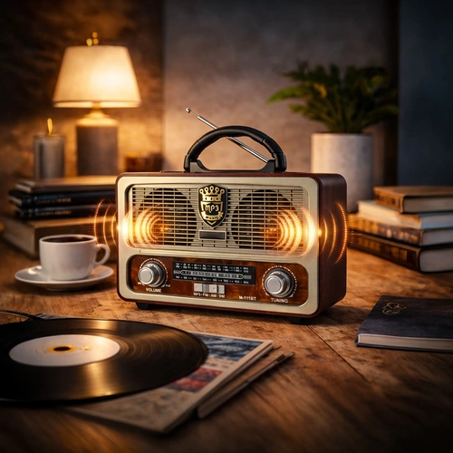 KATJMER M-111BT NOSTALJİ SPEAKER - Görsel 4
