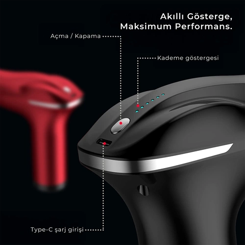 VENANDİN MSPF-001 POWER FLEX HB-011 ÇİFT BAŞLI MASAJ ALETİ B11 - Görsel 2