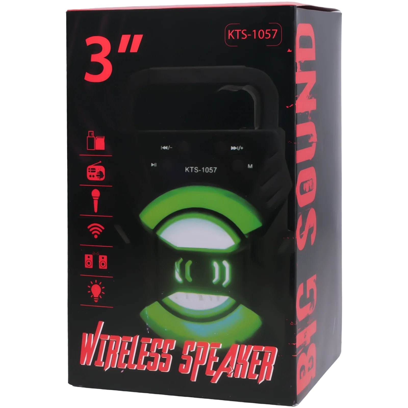 KATJMER KTS-1057 HOPARLÖR BLUETOOTH IŞIKLI - Görsel 5
