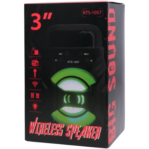 KATJMER KTS-1057 HOPARLÖR BLUETOOTH IŞIKLI - Görsel 5