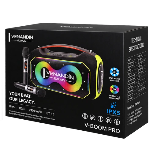 VENANDİN V-BOOM PRO HOPARLÖR - Görsel 4