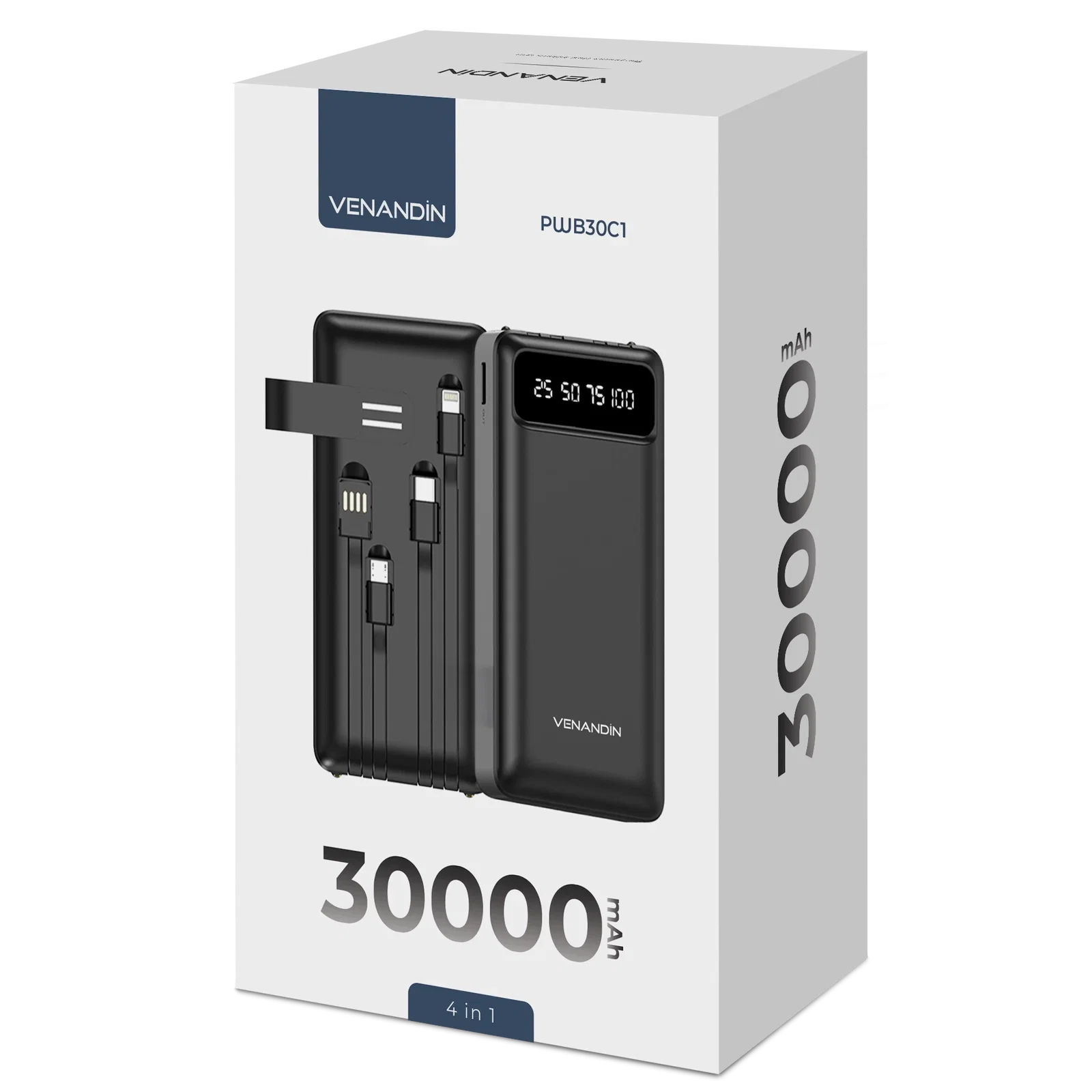 VENANDİN PWB30C1 10W 30,000MAH POWERBANK - Görsel 10
