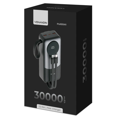 VENANDİN PWB30A1 22,5W 30,000MAH POWERBANK - Görsel 5