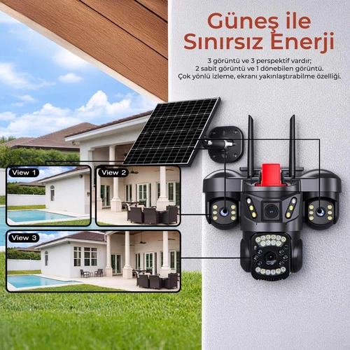 KATJMER RONİK PRO CAMRNK-002 GÜVENLİK KAMERASI - Görsel 2
