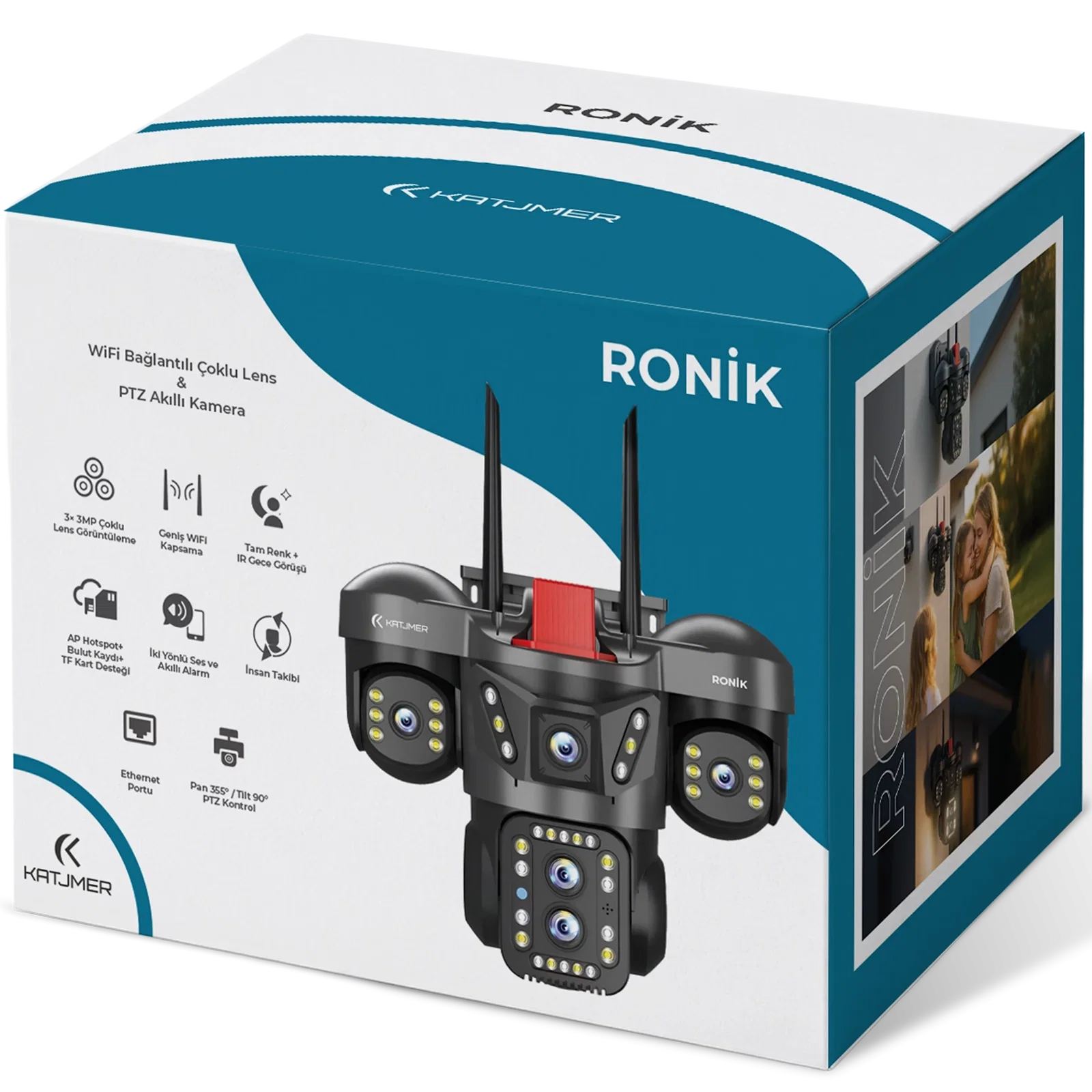 KATJMER RONİK CAMRNK-001 GÜVENLİK KAMERASI - Görsel 4