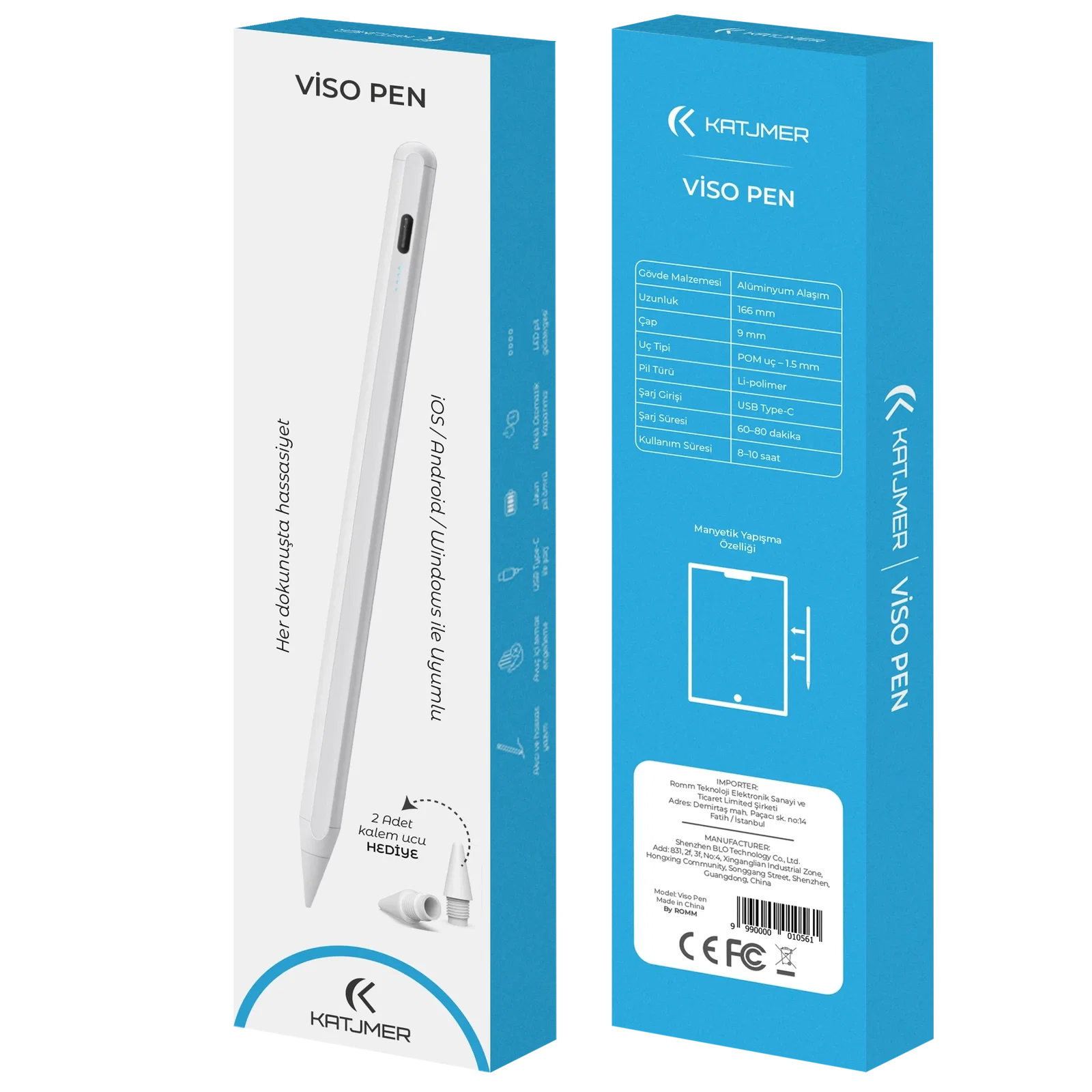 KATJMER STPVS-001 VİSO PEN  STYLUS PEN - Görsel 3