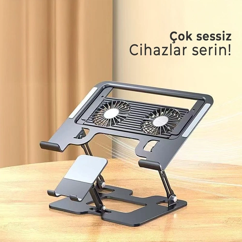 VENANDİN HLDCLDK-001 COOLDOCK LAPTOP-TELEFON TUTUCU - Görsel 2
