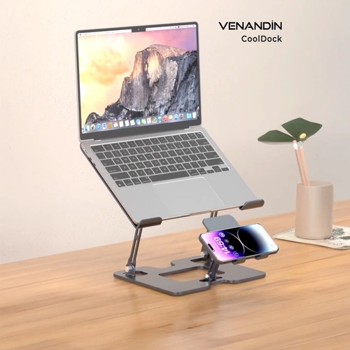 VENANDİN HLDCLDK-001 COOLDOCK LAPTOP-TELEFON TUTUCU - Görsel 4