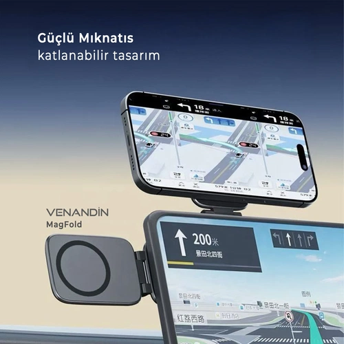 KATJMER HLDMFD-001 MAGFOLD TELEFON TUTUCU - Görsel 2