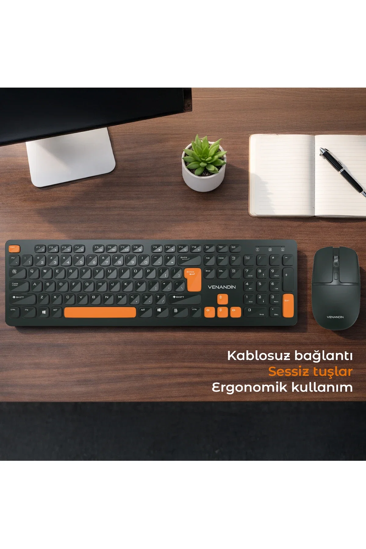 VENANDİN KMSDT-002 DUALİST PRO KLAVYE MOUSE SETİ - Görsel 3