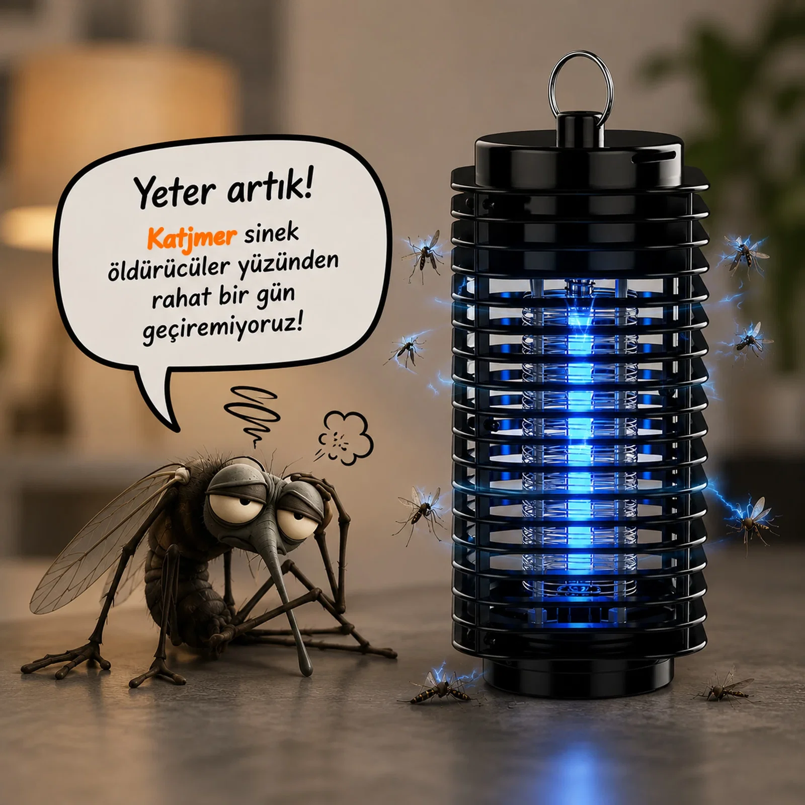 KATJMER JY-618 SİNEK ÖLDÜRÜCÜ - Görsel 4