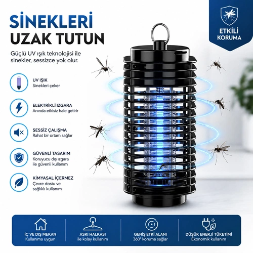 KATJMER JY-618 SİNEK ÖLDÜRÜCÜ - Görsel 3