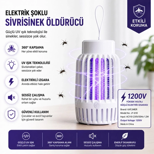 KATJMER USB-1 SİNEK ÖLDÜRÜCÜ - Görsel 2