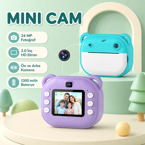 KATJMER KJ/MC-001 MİNİCAM ÇOCUK KAMERASI - Görsel 3
