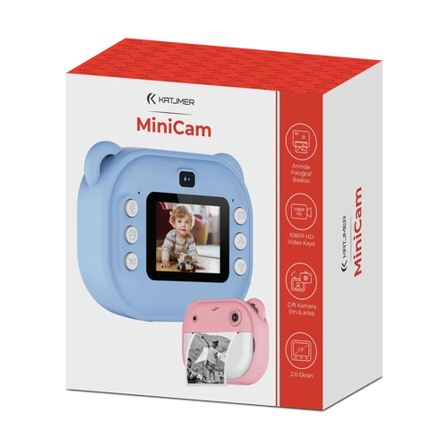 KATJMER KJ/MC-001 MİNİCAM ÇOCUK KAMERASI - Görsel 5