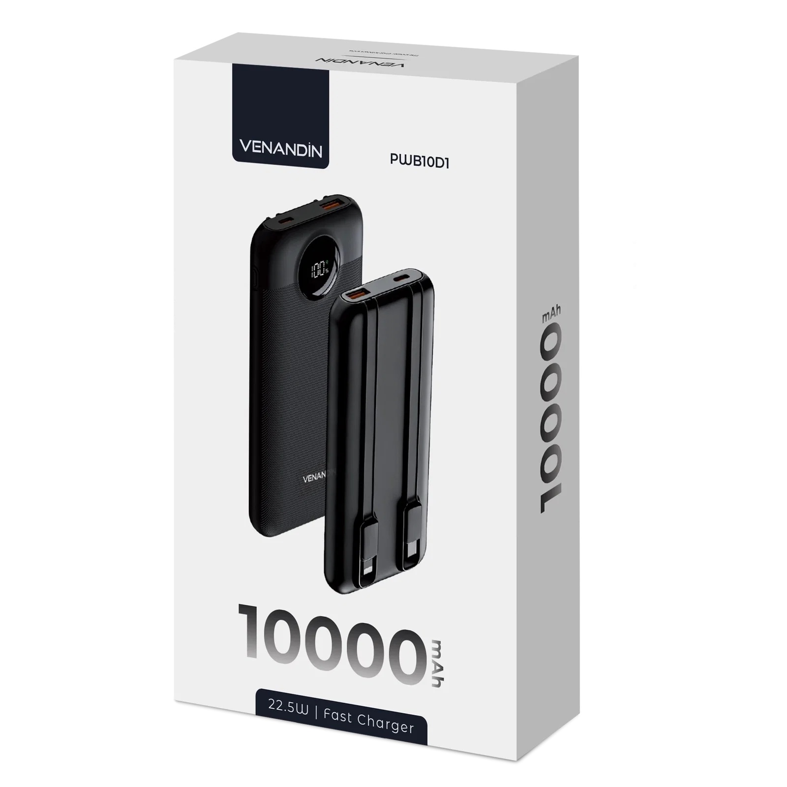 VENANDİN PWB10D1 22,5W 10,000MAH POWERBANK - Görsel 3