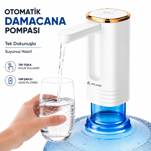 KATJMER KJ/FD-001 FOLDRA AKILLI KATLANABİLİR SU POMPASI - Görsel 2