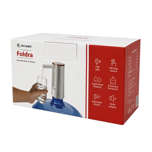 KATJMER KJ/FD-001 FOLDRA AKILLI KATLANABİLİR SU POMPASI - Görsel 5