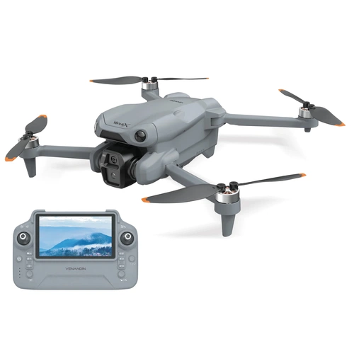 VENANDİN R28 VenüsX Çift Kameralı Katlanabilir Drone 480P, Fırçasız Motor, Wi-Fi Görüntü Aktarımı, Engelden Kaçınma - Görsel 1