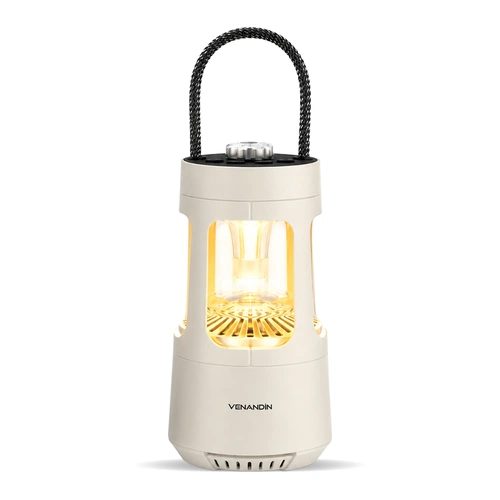 VENANDİN QD08 CAMPORA ATMOSFER IŞIKLI BLUETOOTH HOPARLÖR - BEYAZ - Görsel 1