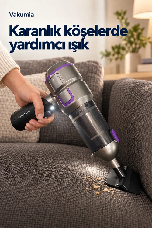 VENANDİN MD-A8 VAKUMİA EL SÜPÜRGESİ - Görsel 9