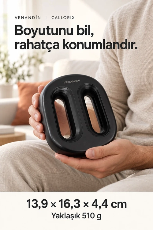 VENANDİN J19H CALLORİX ISITMALI VE TİTREŞİMLİ MASAJ ALETİ - Görsel 6