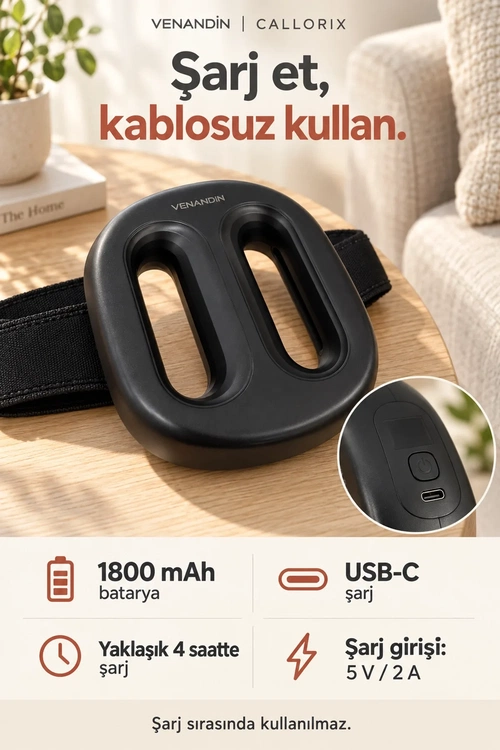 VENANDİN J19H CALLORİX ISITMALI VE TİTREŞİMLİ MASAJ ALETİ - Görsel 5