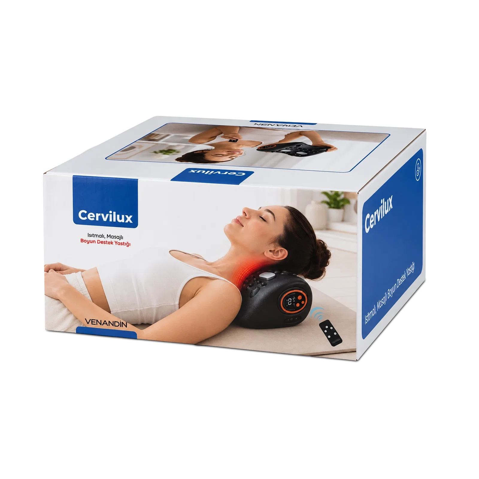 VENANDİN 8808 CERVİLUX ISITMALI MASAJLI BOYUN DESTEK YASTIĞI - Görsel 5