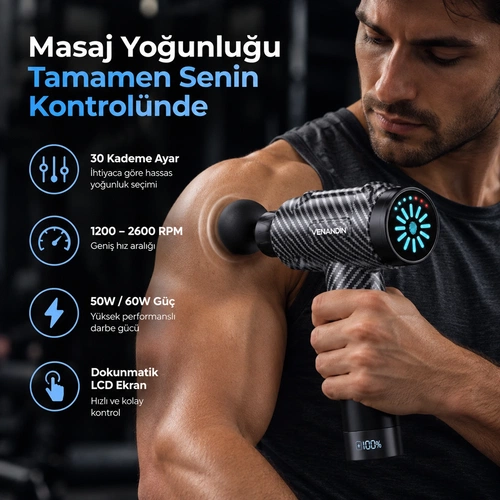 VENANDİN 8121 RELLAXİ 7 BAŞLIKLI MASAJ ALETİ - Görsel 2