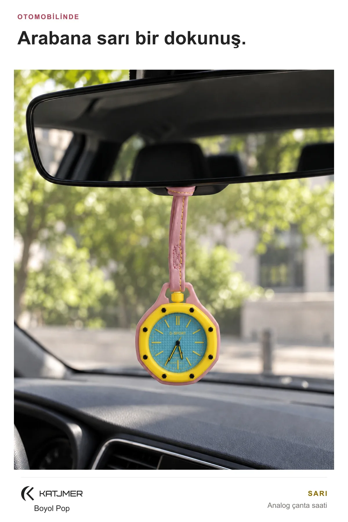 BOYOL POP SAAT - SARI - Görsel 10