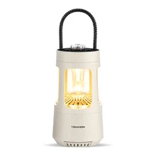 VENANDİN QD08 CAMPORA Bluetooth Hoparlörlü LED Lamba 10W, 4000 mAh, 230 Lümen - BEYAZ