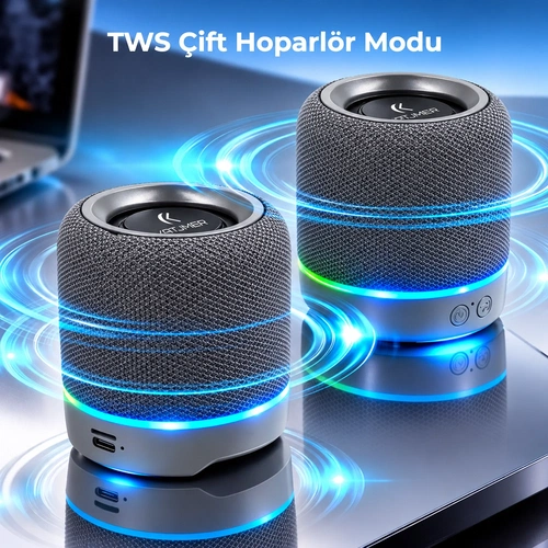 KATJMER SPBTRN-001 BEATRON (M25) SPEAKER - GÜMÜŞ - Görsel 3