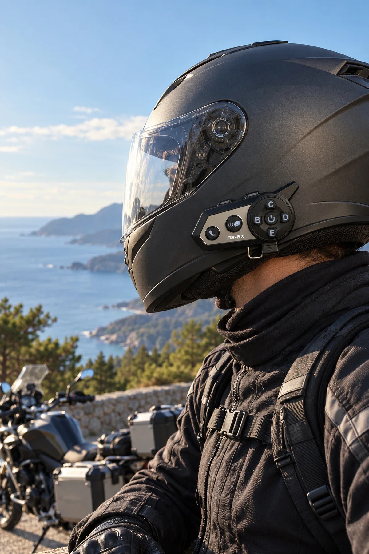 KATJMER D2-6X İNTERCOM MOTORCU KULAKLIĞI - Görsel 8