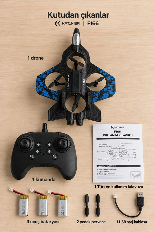 KATJMER S1 F166 DRONE - Görsel 5
