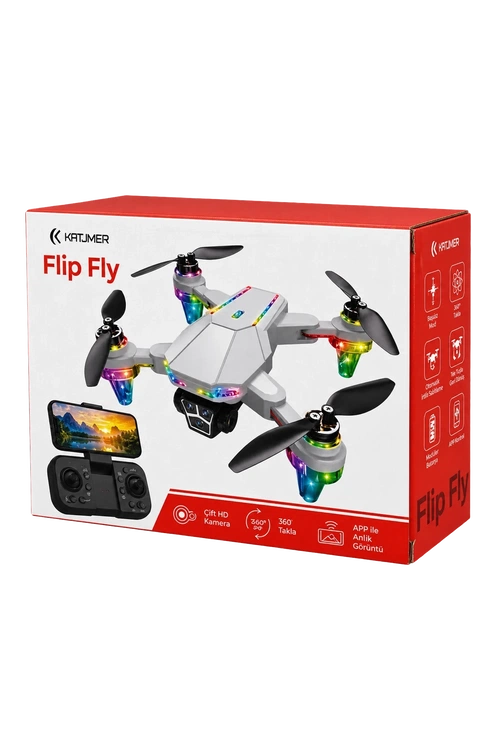 KATJMER S109 FLİP FLY DRONE - Görsel 7