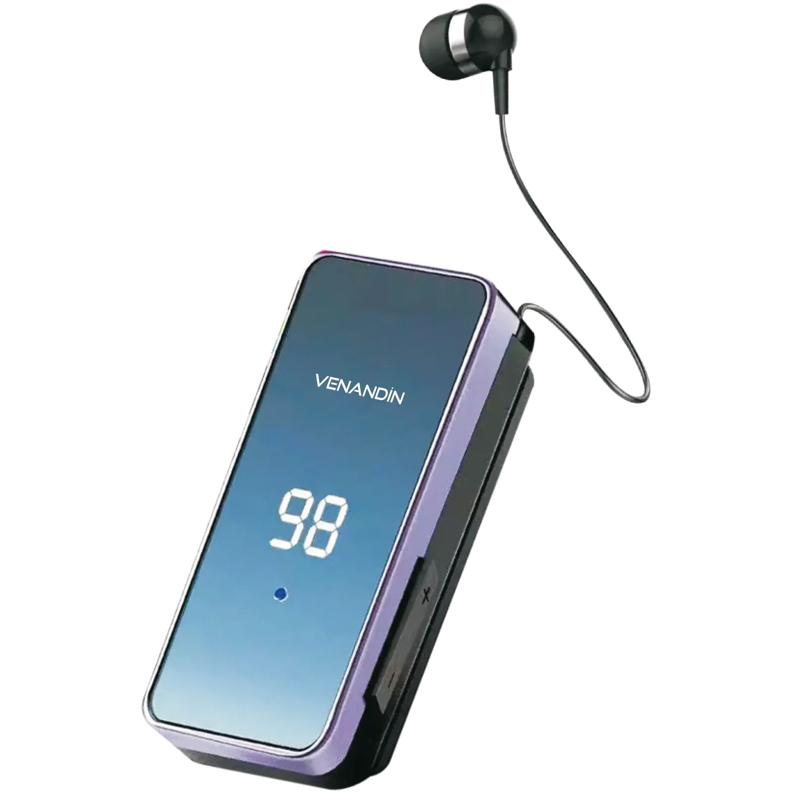 VENANDİN LX70 MAKARALI Bluetooth Kulaklık - MOR - Görsel 1
