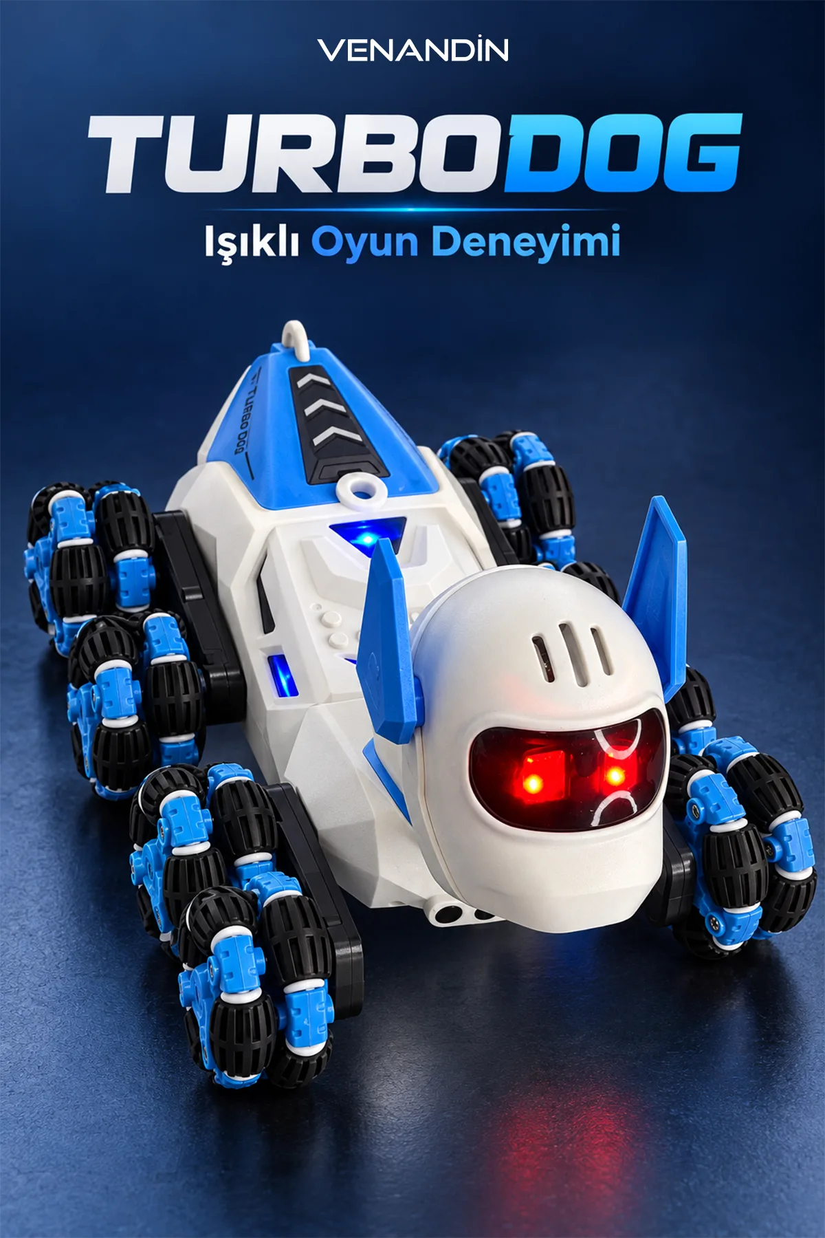 VENANDİN 978 TURBO DOG AKROBATİK KÖPEK - MAVİ - Görsel 4