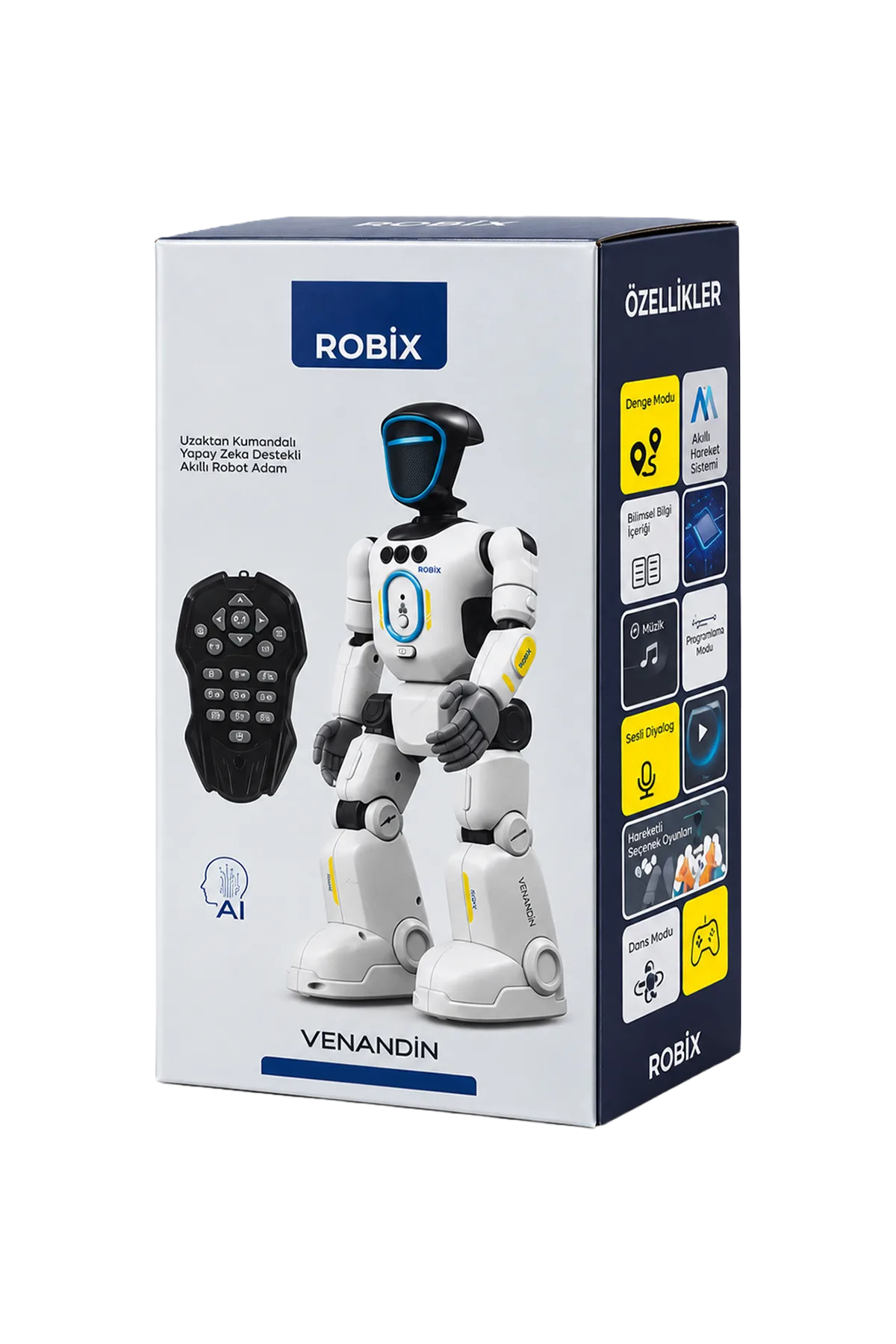 VENANDİN 22011 ROBİX OYUNCAK ROBOT - Görsel 9