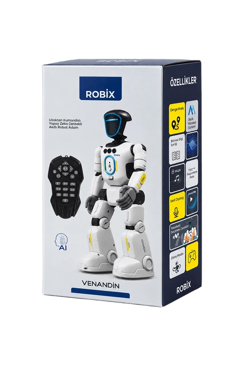 VENANDİN 22011 ROBİX OYUNCAK ROBOT - Görsel 9