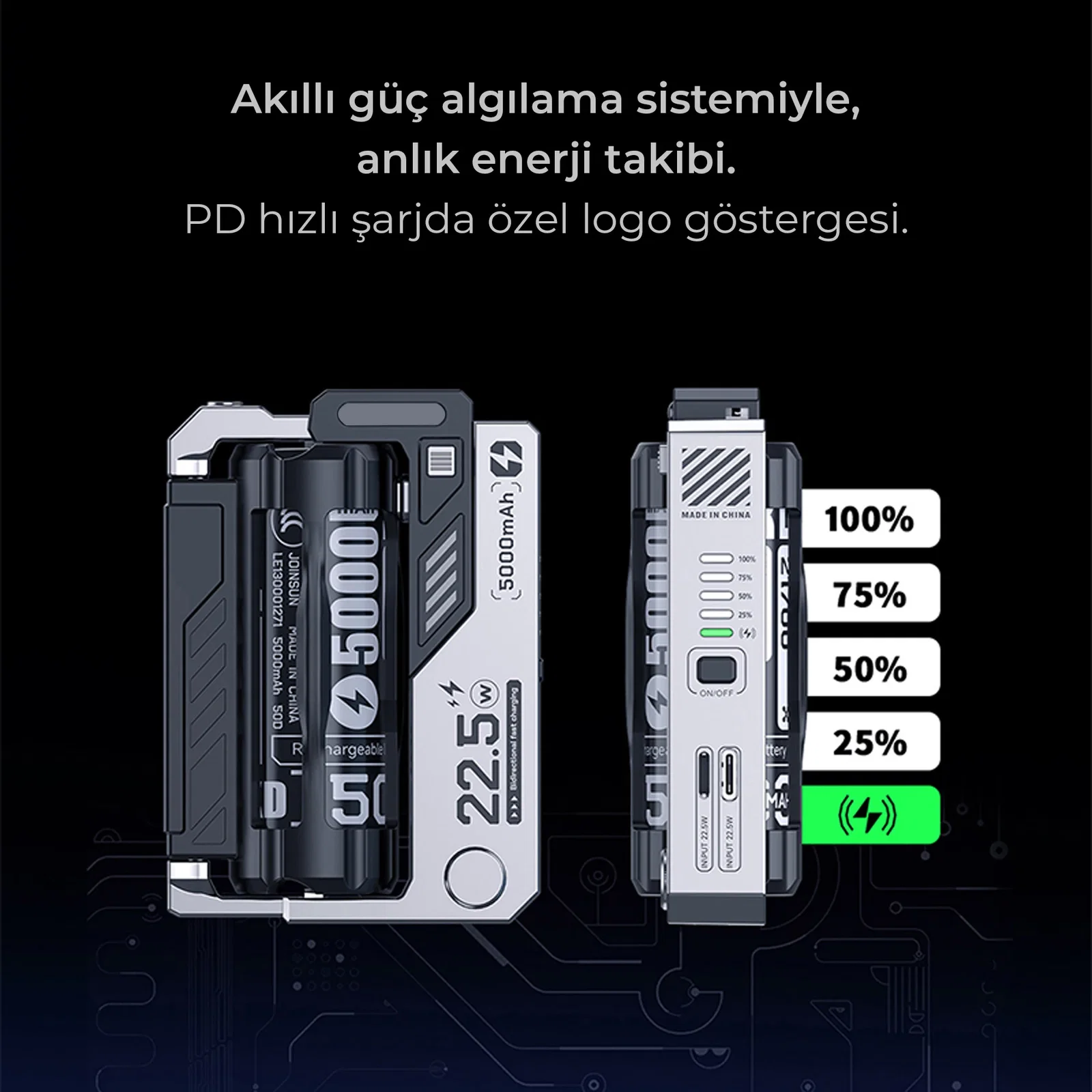 VENANDİN MXD-01 5000 POWERBANK - Görsel 2