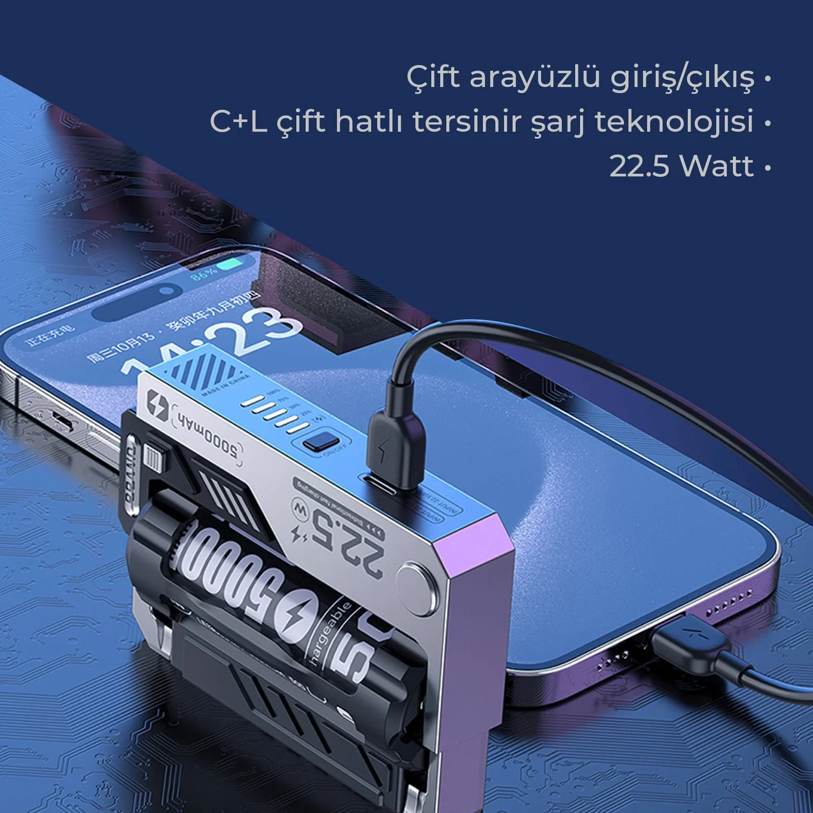 VENANDİN MXD-01 5000 POWERBANK - Görsel 3